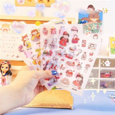 Kawaii DIY Stationery Decoration Stickers - Preeti