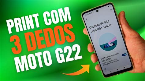 Como Tirar Um Print Da Tela Do Celular Motorola Moto G Dedos Na