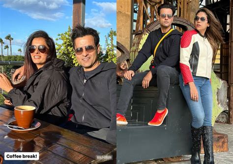 Khatron Ke Khiladi 13 Sheezan Khan Poses With Rohit Roy Aishwarya Sharma And More Check Fun