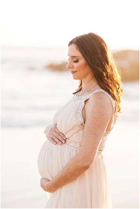 Kimberlys Sunset Beach Maternity Portraits Just Maggie Photography