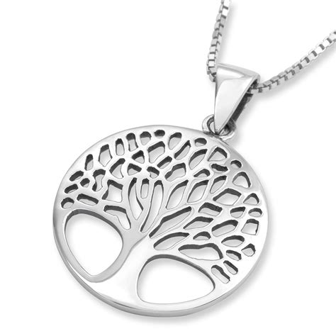 Silver Tree Of Life Necklace