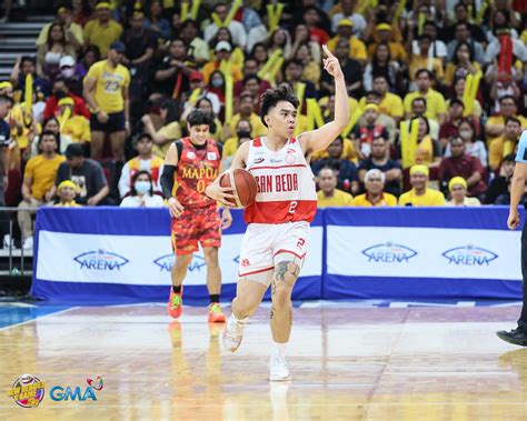 NCAA San Beda Extends Life Forces Rubber Match Vs Mapua Rodina News