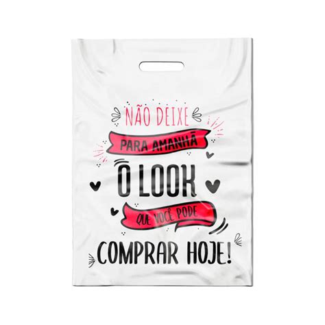 Sacolas Pl Stica Personalizada Frases Natal Un X X X