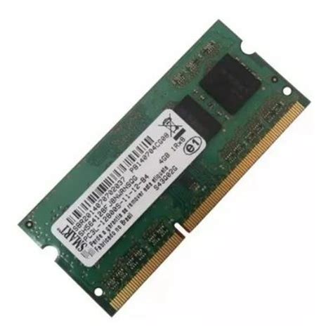 Memória 4gb Ddr3l 1600 Mhz Sodimm Smart Modular Lojaservicos