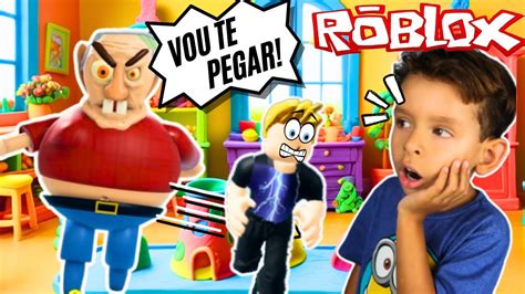 O Vov Malvado Do Roblox Quer Me Pegar Fuja Do Vov Malvado Roblox