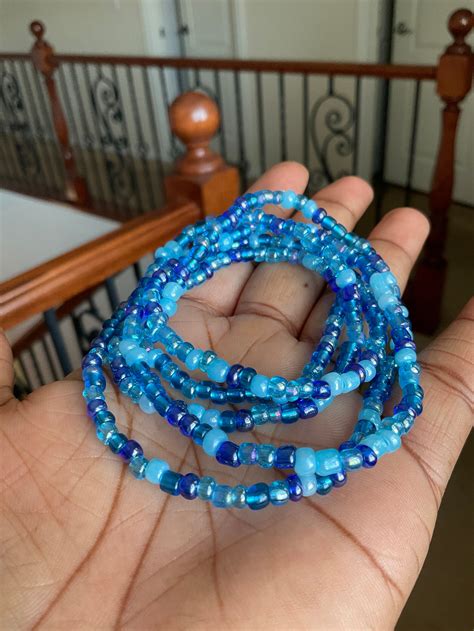 Plus Size African Waist Beads Waist Beads For Weight Loss Etsy