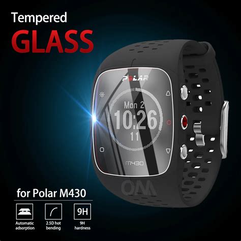 9h Premium Vidro Temperado Para Polar M430 Rel Gio Inteligente Protetor