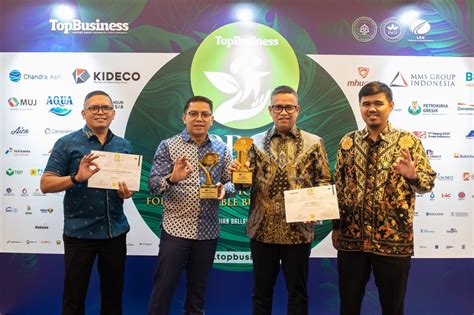 PT TBP Raih Dua Penghargaan Dalam Ajang TOP CSR AWARDS 2023 Lintas Malut