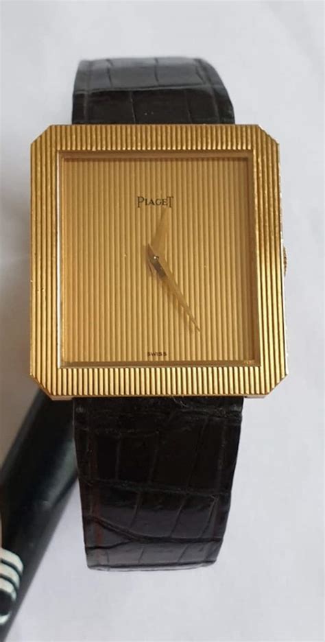 Piaget Men S Yellow Gold Watch Protocol Model Etsy