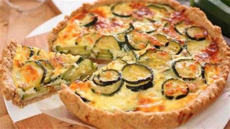 Quiche Aux Courgettes Et Aux 2 Fromages Simple Recette Facile