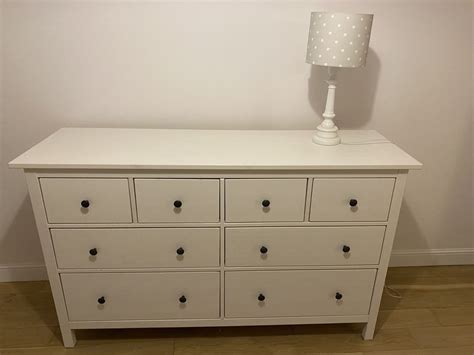 Komoda Hemnes Szuflad Bia A Gda Sk Br Towo Olx Pl