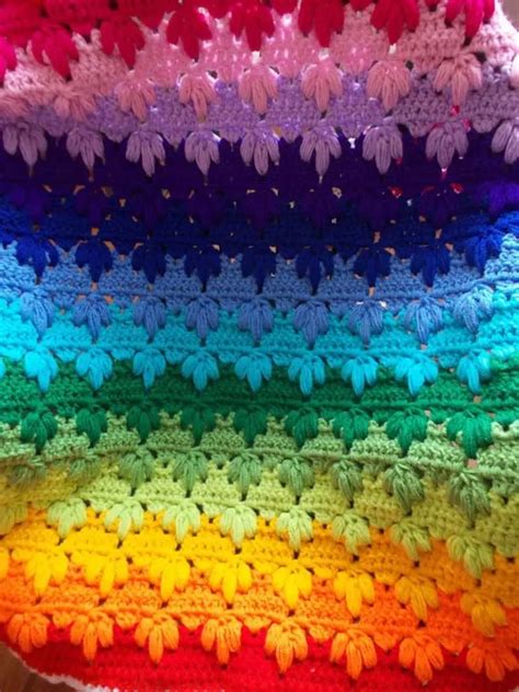 Crochet Rainbow Baby Blanket Pattern By Flavia Atelier Yuwa Ciao Jp