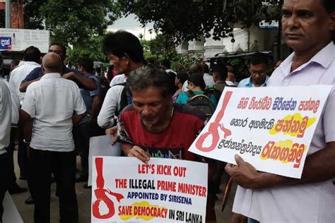 Sri Lanka Slides Into Political Turmoil Uca News