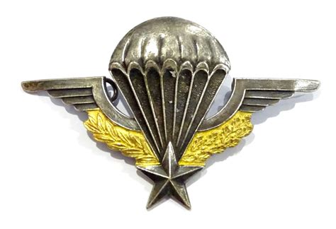 Brevet Parachutiste Fabrication Mourgeon 1946