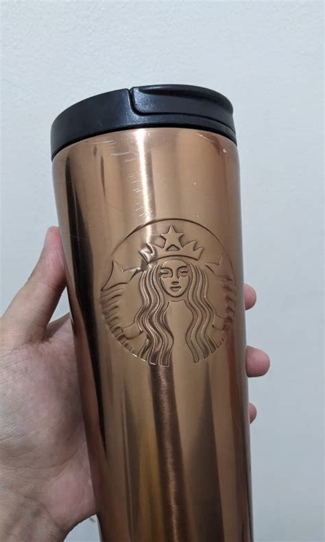 Starbucks Tumbler Etched Siren Cooper Ori Mulus Stainless Steel