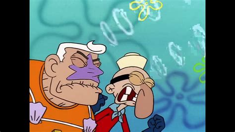 Mermaid Man And Barnacle Boy Sending Conch Signal To Unite The Sea