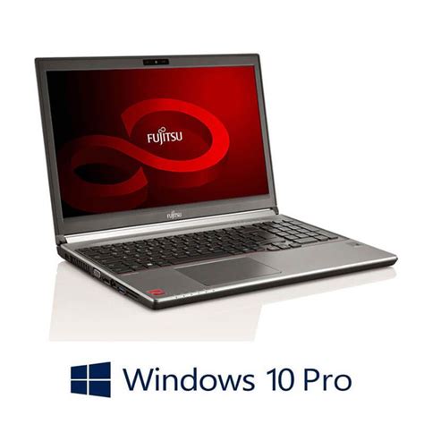 Laptop Fujitsu Lifebook E754 I5 4300m 256gb Ssd Display Nou Fhd Win 10 Pro