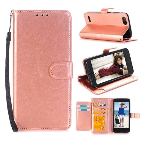 Instanttool For Zte Tempo X N9137 Genuine Leather Wallet Case Cover Flip Stand Card Slot