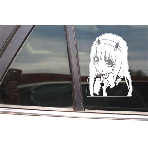 Adesivo Vinil Anime Jdm Carro 02 Darling In The Franxx Shopee Brasil