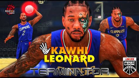 NBA 2K23 Kawhi Leonard Terminator 999 Overall Cyberface FREE MOD