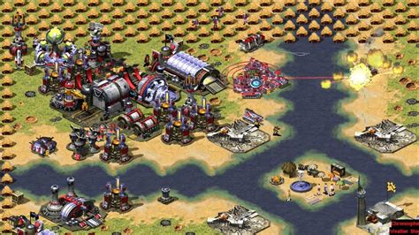 EPIC 4 Player Free For All In Red Alert 2 Funny Map X4 Bonus