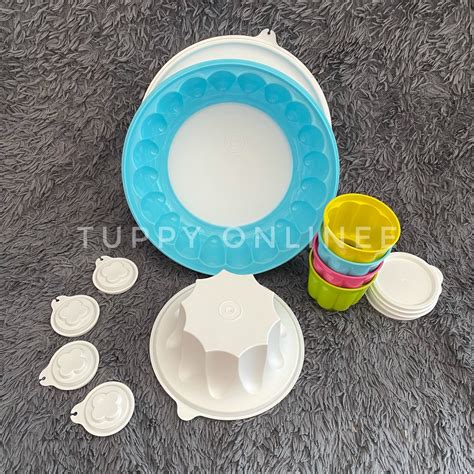 Jual Tuppy Jello Set Biru 5pcs Cetakan Agar Agar Jell O Shopee Indonesia