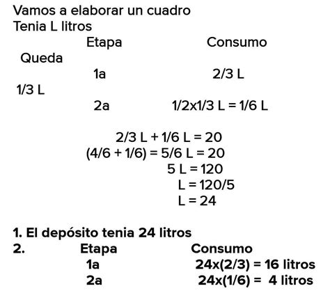 Lu S Hizo Un Viaje En El Coche En El Cual Consumi De Gasolina El