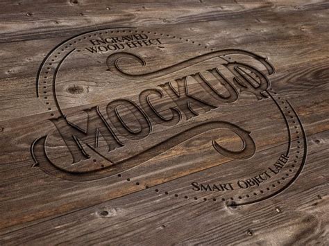 Logo Mockups Of Real Wood Surfaces Psd Mockup Zippypixels Artofit