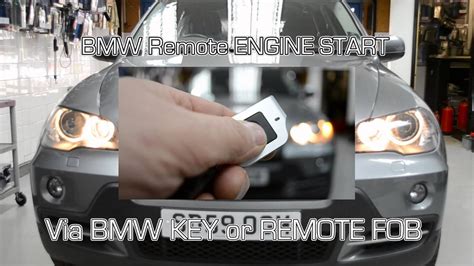 Bmw Remote Engine Start