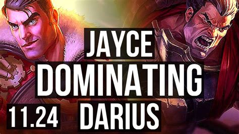 JAYCE Vs DARIUS TOP 6 Solo Kills 1 2M Mastery 13 4 16 Dominating