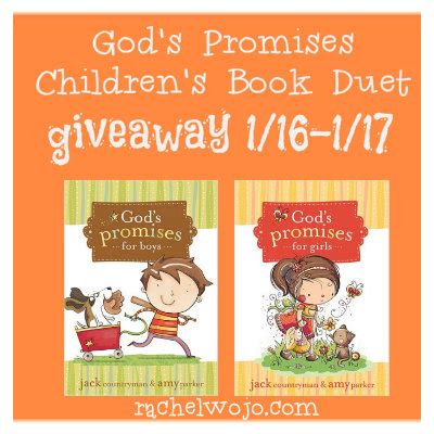 God's Promises Children's Books Giveaway - RachelWojo.com