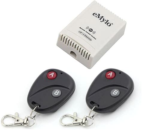 Emylo Dc V Ch Mhz Rf Wireless Relay Remote Control Light