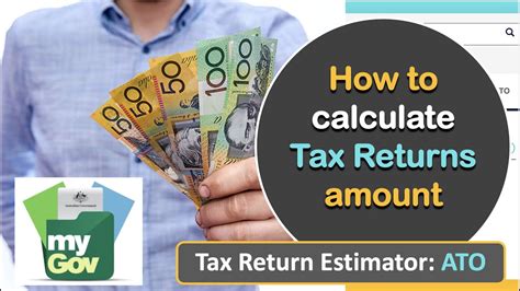 How To Calculate Tax Return In Australia Ato Tax Estimator Youtube