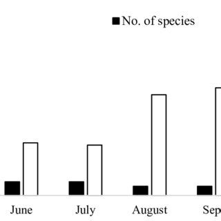 Temporal Variations In The Total Numbers Of Benthic Macrofauna Species