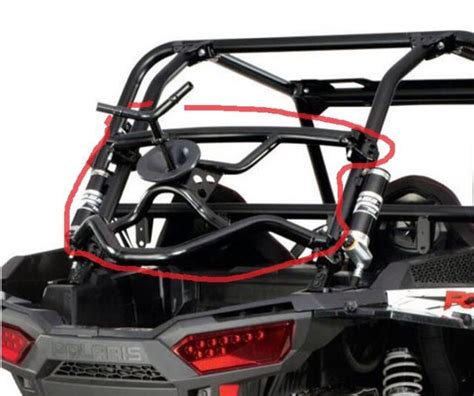 2014 2020 Polaris Rzr 1000 Xp Xp4 Spare Tire Rear Rack Mount Holder Black For Sale Online Ebay