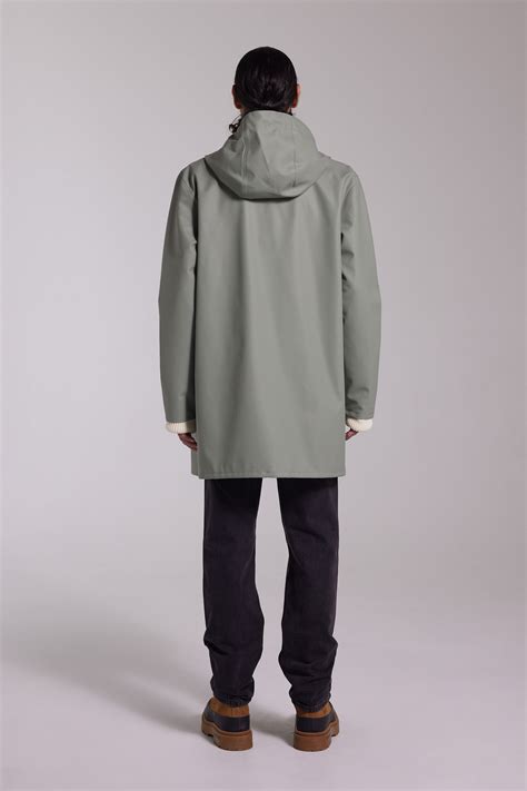 Stockholm Lightweight Raincoat Khaki Green Stutterheim Us