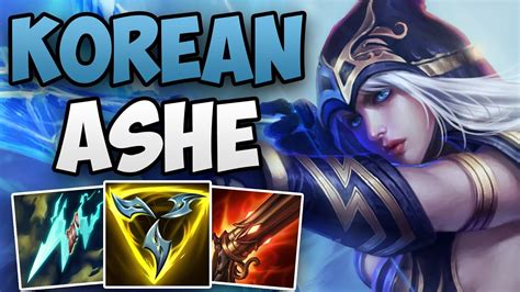 Korean Challenger Plays Buffed Ashe Adc Challenger Ashe Adc