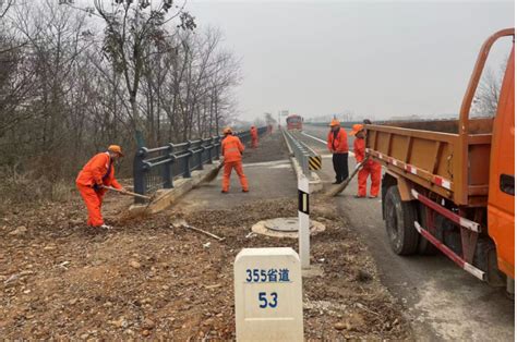 荆州公路：松滋公路冬季道路养护忙 提升颜值畅安靓 湖北省交通运输厅公路管理局