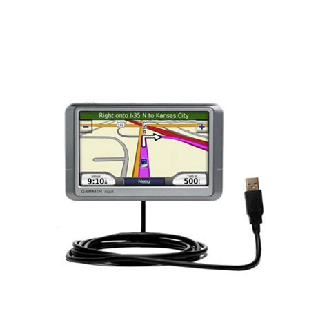 Classic Straight Usb Cable Suitable For The Garmin Nuvi W With Power Hot Sync And Charge
