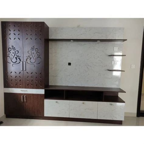 Wall Mount Wooden Design TV Unit at Rs 1400/square feet ...