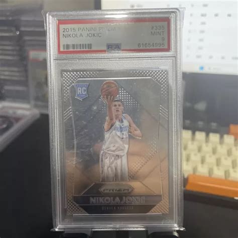 NUGGETS NIKOLA JOKIC 2015 Panini Prizm PSA 9 Recrue RC MVP EUR 278 50