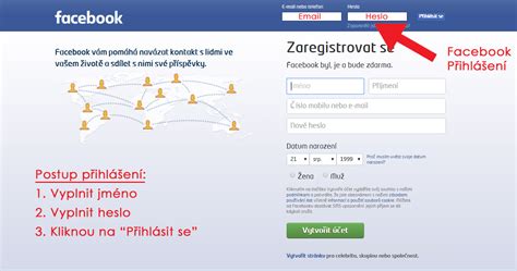 Facebook Přihlášení Se Na Svůj