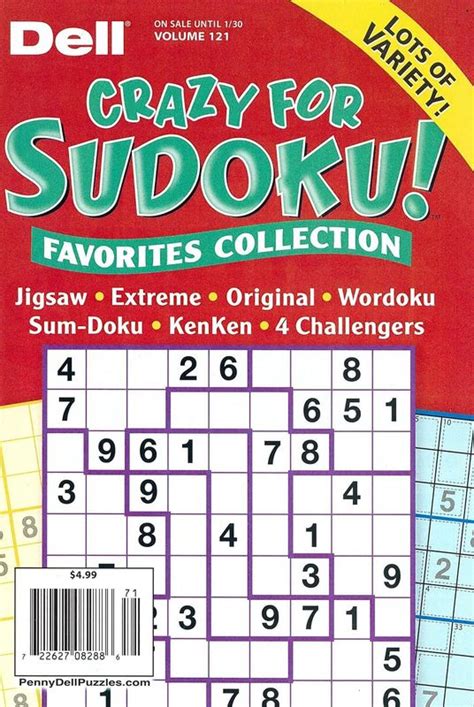 Dell Crazy For Sudoku Favorites Collection 121 Feb 2024