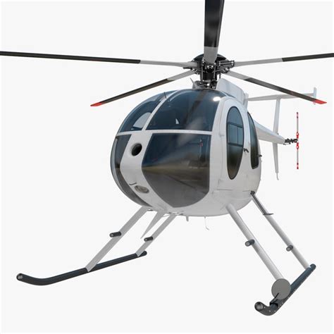 3D Light Utility Civilian Helicopter model - TurboSquid 1740309