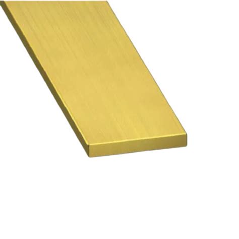 3 Meter Long 10 Mm Thick Rectangular Polished Finish Brass Flat Bar