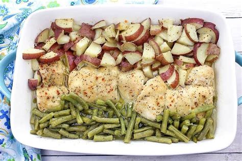 Green Beans Chicken And Red Skinned Potatoes Photo Green Beans Red