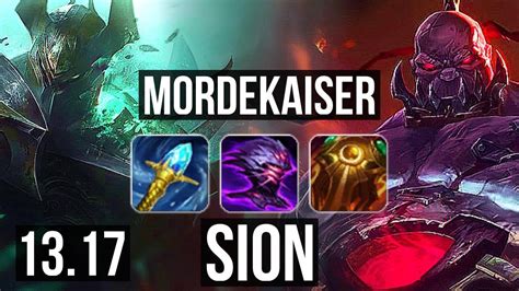 Morde Vs Sion Top 14 Solo Kills Legendary 15 3 8 Euw Master