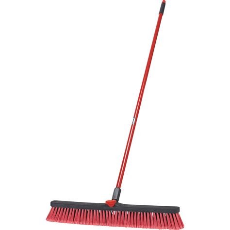 Libman 24in Multi Surface Push Broom 60in L Handle Model 805