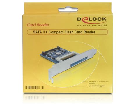 Delock Products Delock Card Reader Sata To Compact Flash