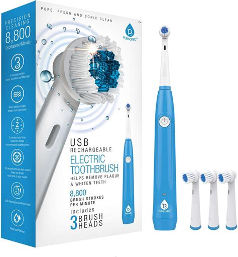 Amazon Pursonic Rotary Toothbrush USB Rechargeable Electric